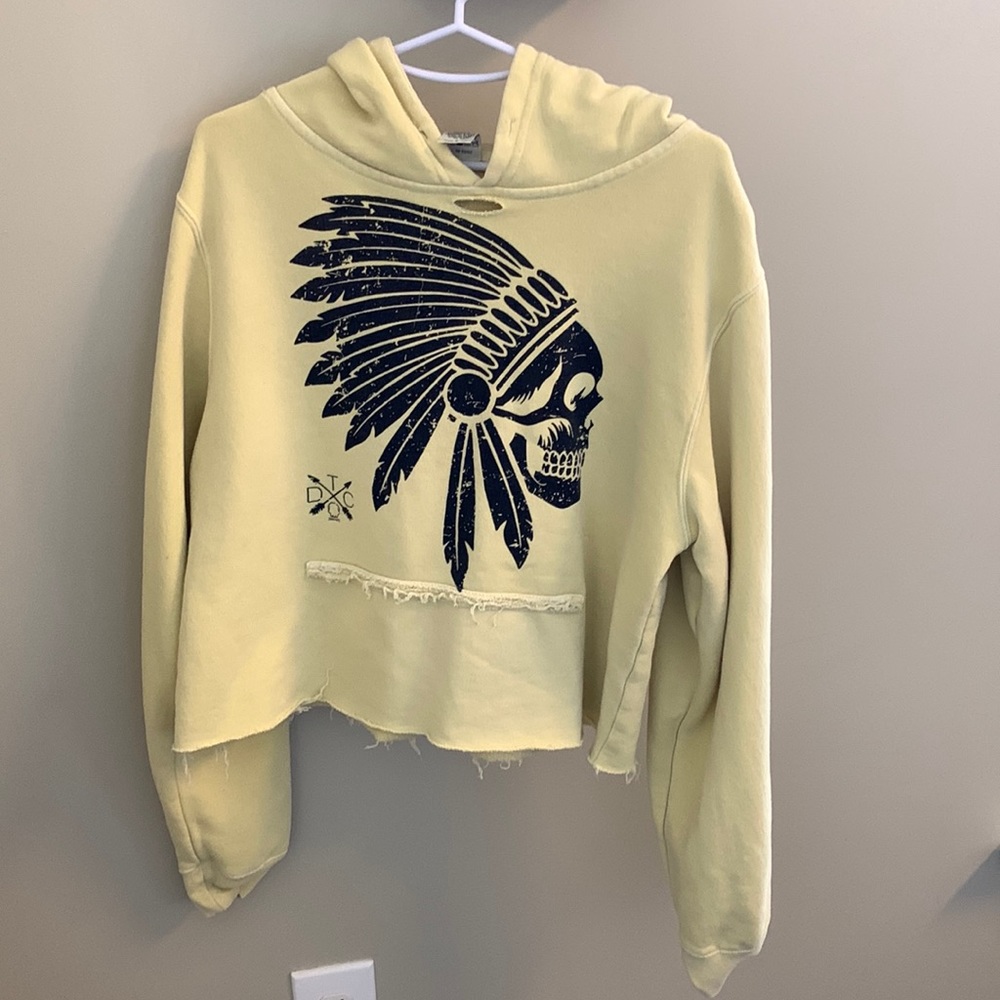 Cropped hoodie